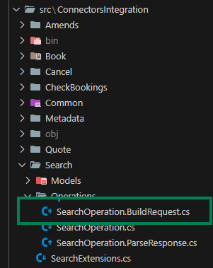 Build Request Search