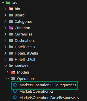 Build Request Markets