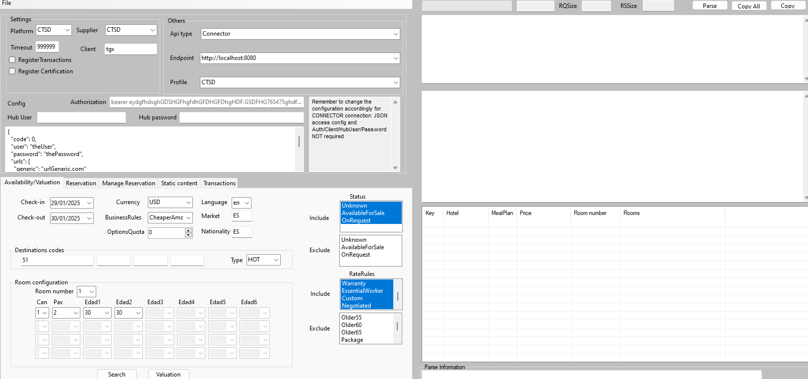 FormTest Initial Run